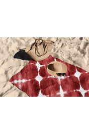 Mijölnir Red Muscle 90 Toalla de Playa Multicolor de Lujo, Tacto Suave, Microfilamento 90x150 cm
